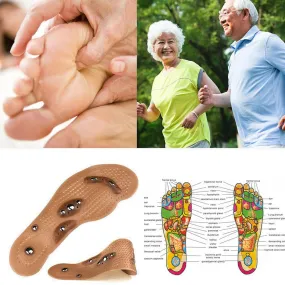 Acupressure Foot Insole - Magnetic Therapy - Stimulates Weight Loss!