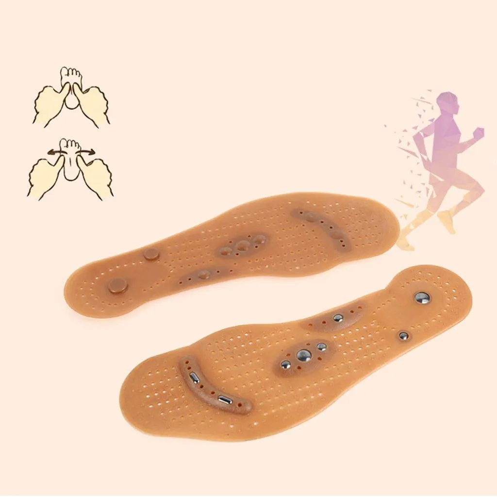 Acupressure Foot Insole - Magnetic Therapy - Stimulates Weight Loss!