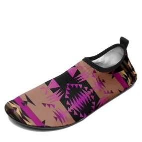 Between the Mountains Berry Sockamoccs Slip On Shoes