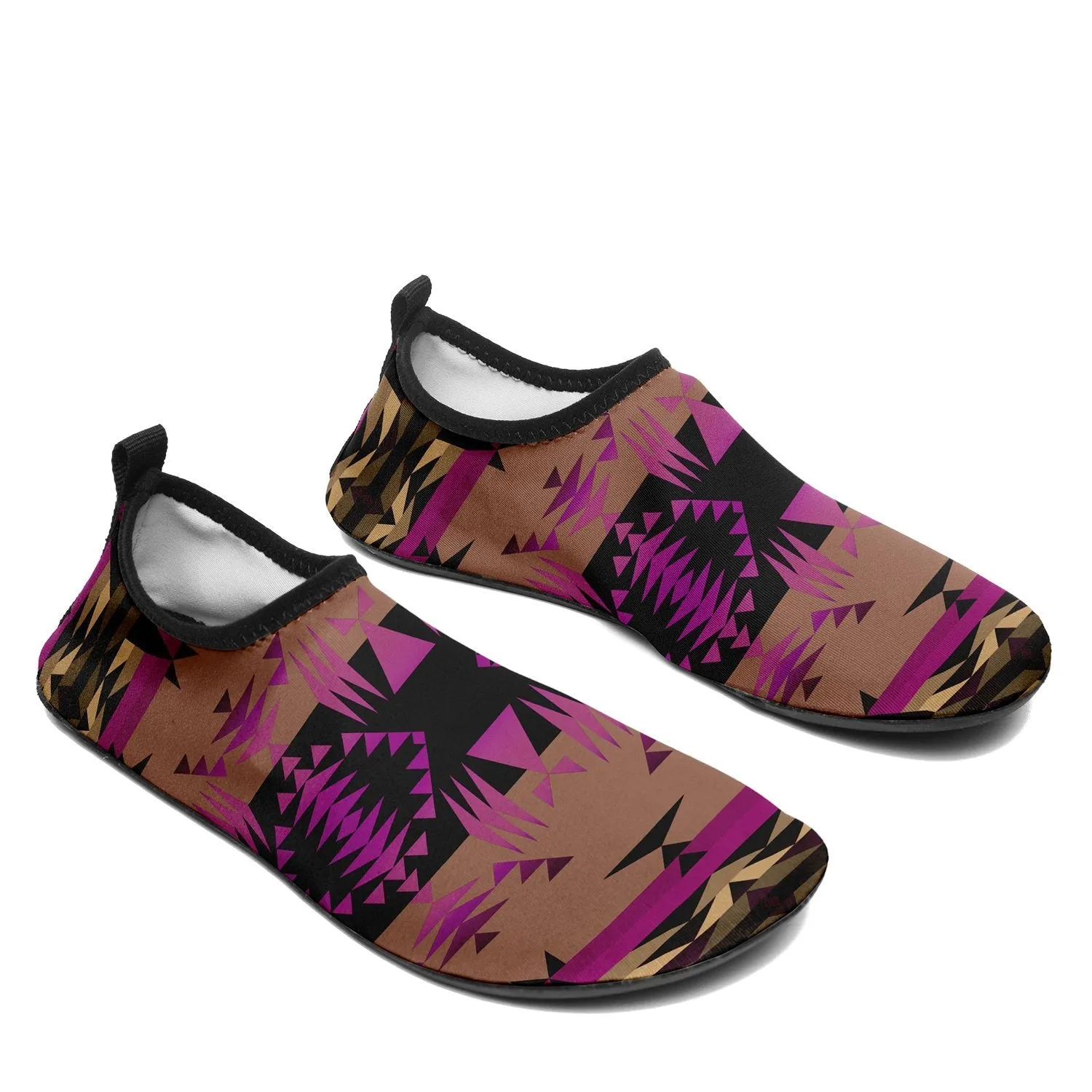 Between the Mountains Berry Sockamoccs Slip On Shoes