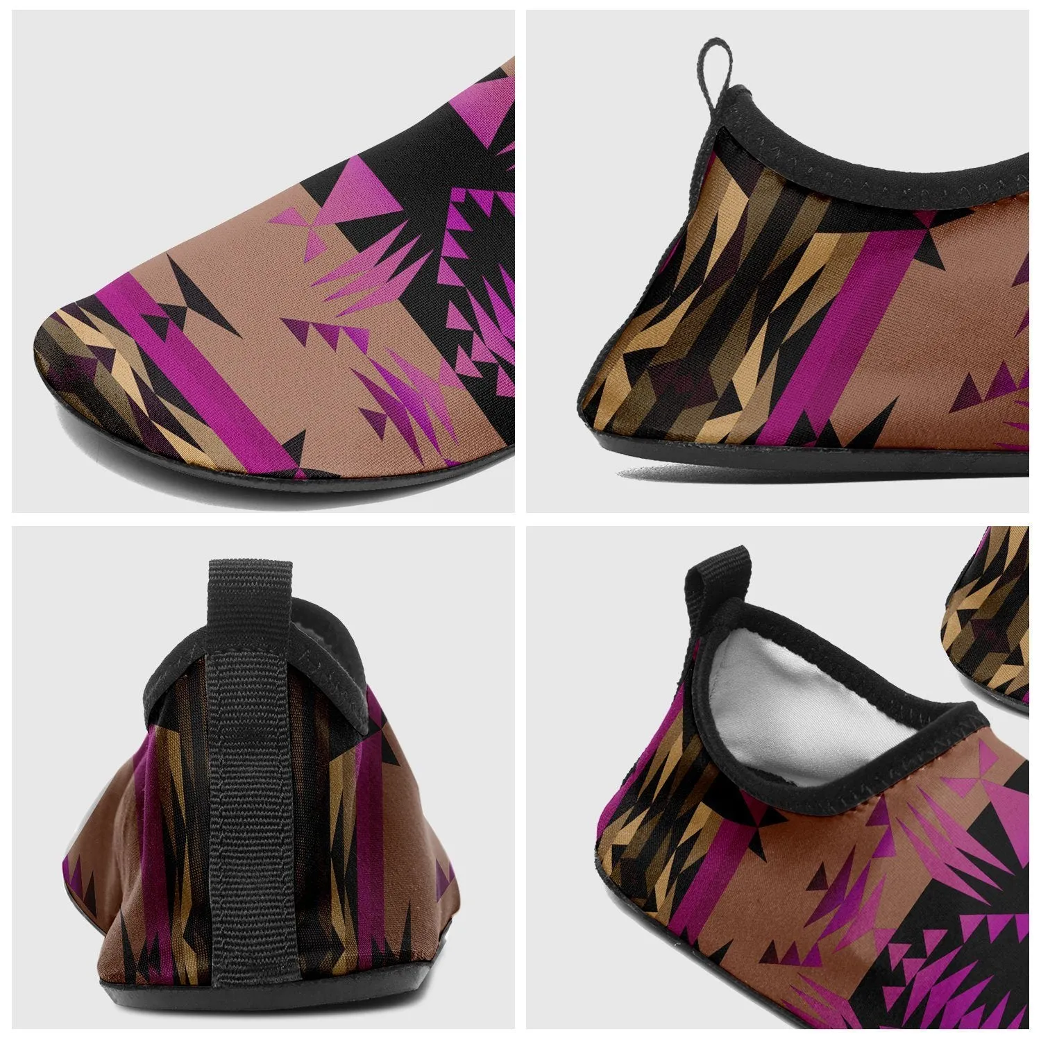 Between the Mountains Berry Sockamoccs Slip On Shoes