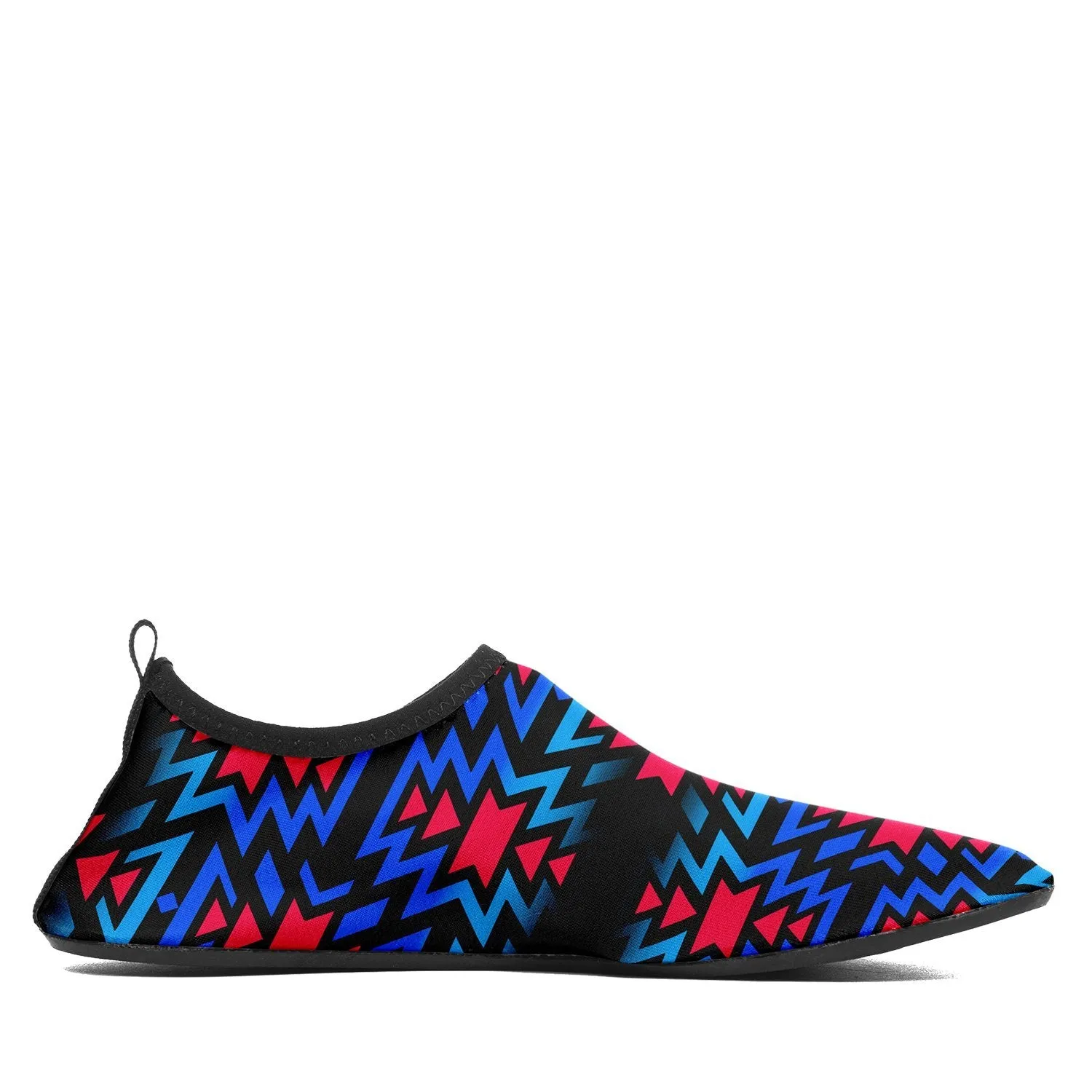 Black Fire Dragonfly Sockamoccs Slip On Shoes