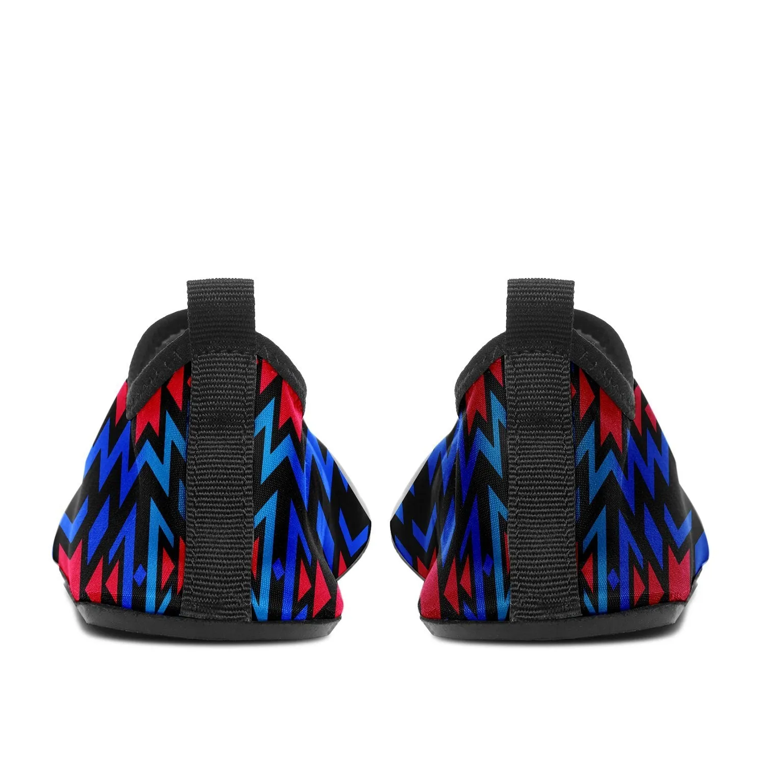 Black Fire Dragonfly Sockamoccs Slip On Shoes