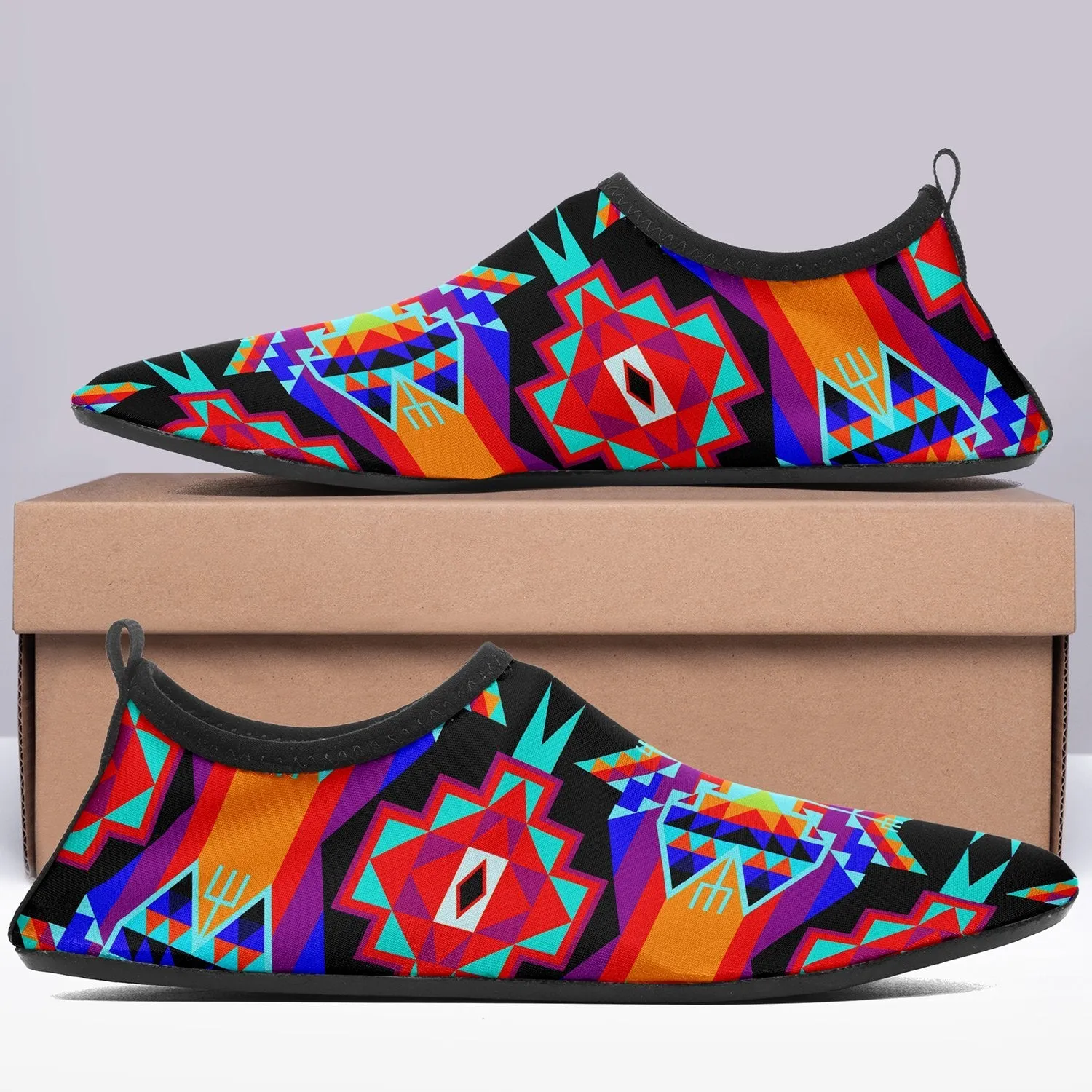 Fancy Bustle Sockamoccs Kid's Sockamoccs Slip On Shoes