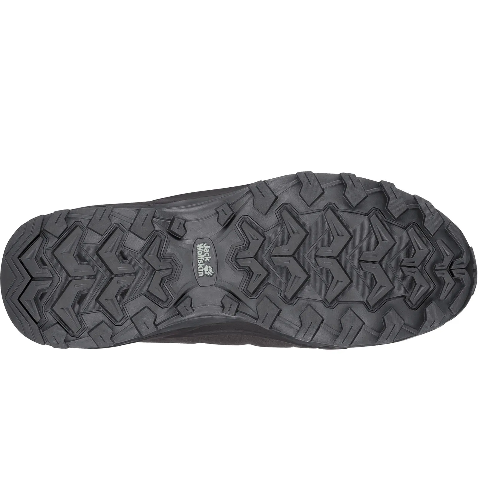 Jack Wolfskin Womens Refugio Texapore Waterproof Walking Shoes - Steel