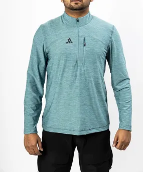 JAG Summit Seeker Series Full Sleeves Tshirt | UPF 50  Protection | Hiking Tshirt | Trekking Tshirt | Teal