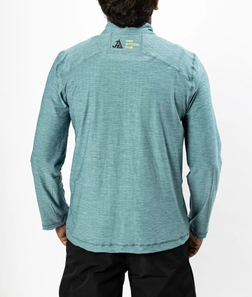 JAG Summit Seeker Series Full Sleeves Tshirt | UPF 50  Protection | Hiking Tshirt | Trekking Tshirt | Teal