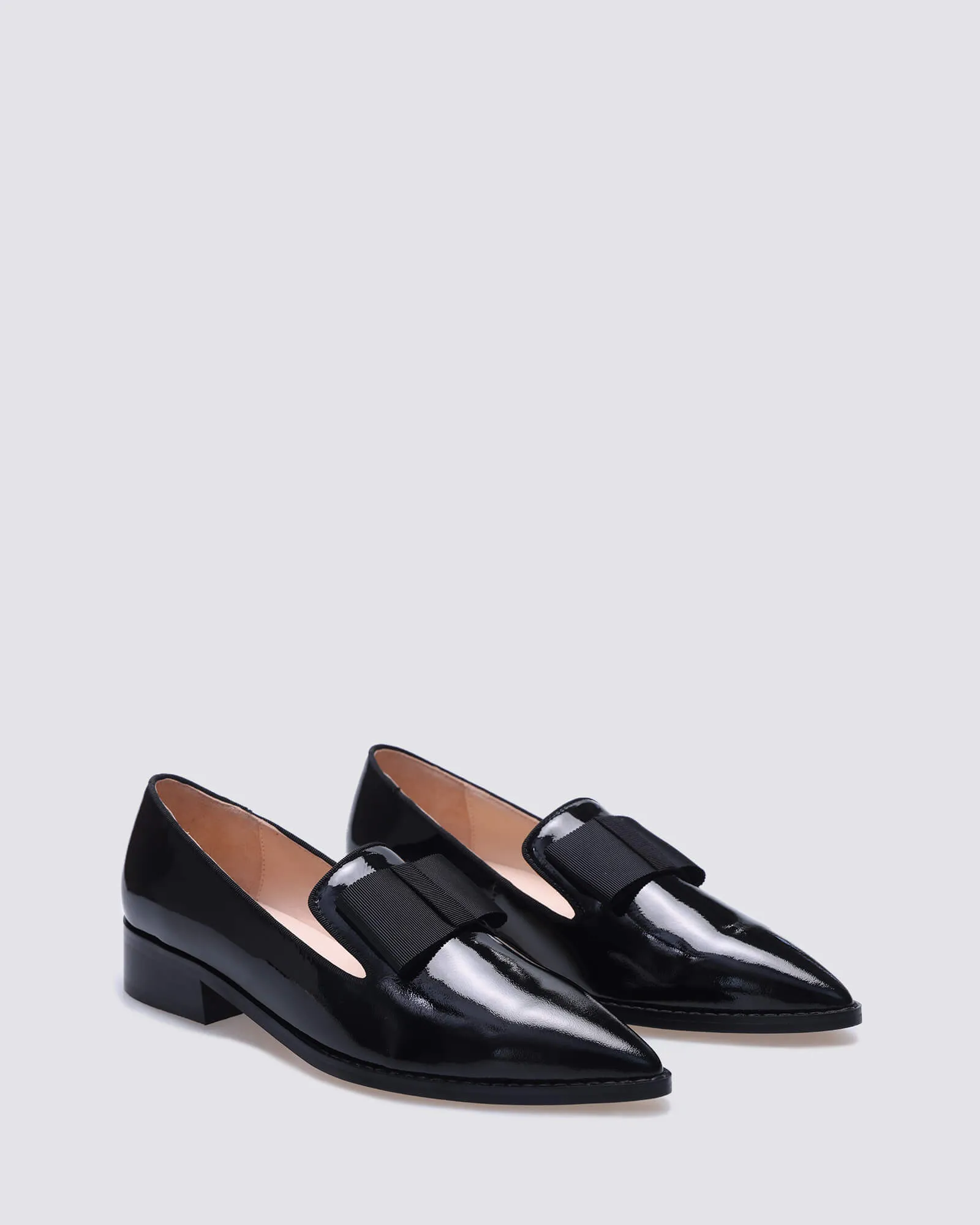 JUNIPER LOAFERS BLACK PATENT LEATHER