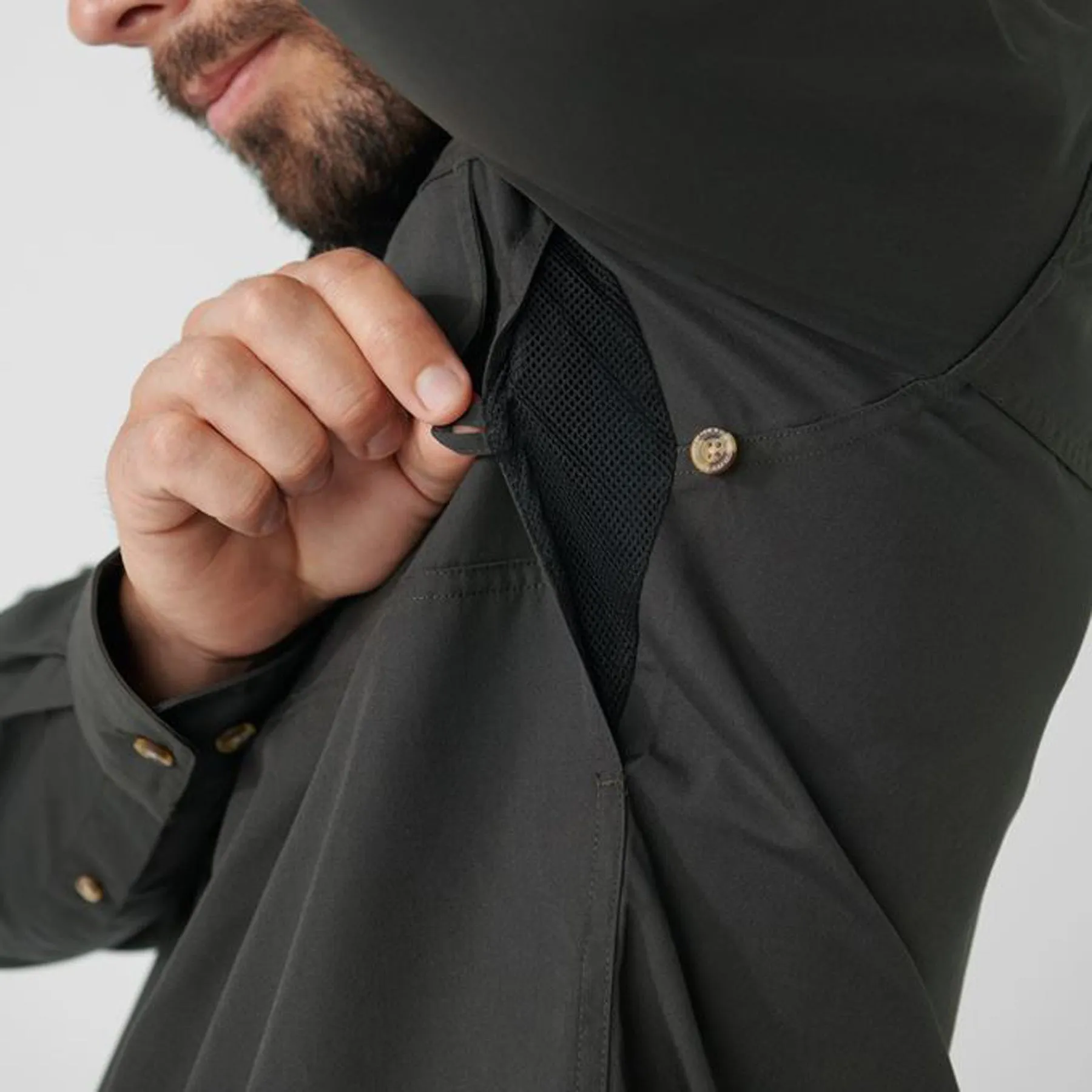 Mens Long-Sleeved Singi Trekking Shirt