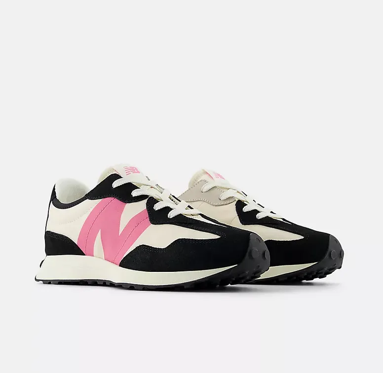 New Balance 327  shoes White   Pink