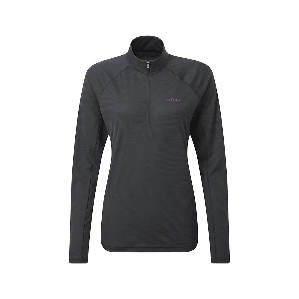 Rab Pulse LS Zip Women's Ebony