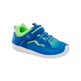 Stride Rite Kylo | Blue/Lime Toddler Sneaker