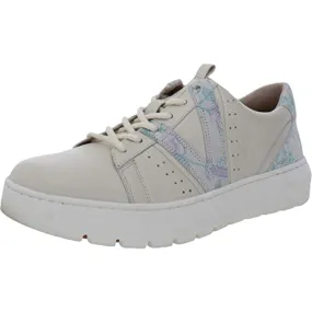 Vionic Womens' Abyss Simasa Sneaker, Three-Zone Comfort, Cream Botanical, 6.5 M
