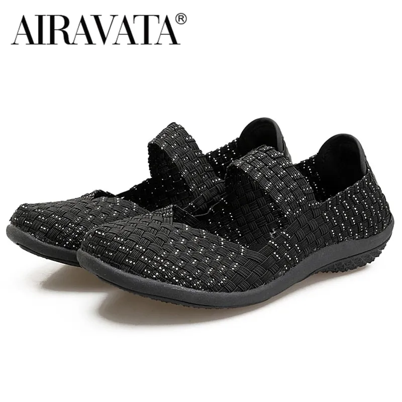 Women Walking Shoes Soft Comfortable Breathable Mother Sneakers