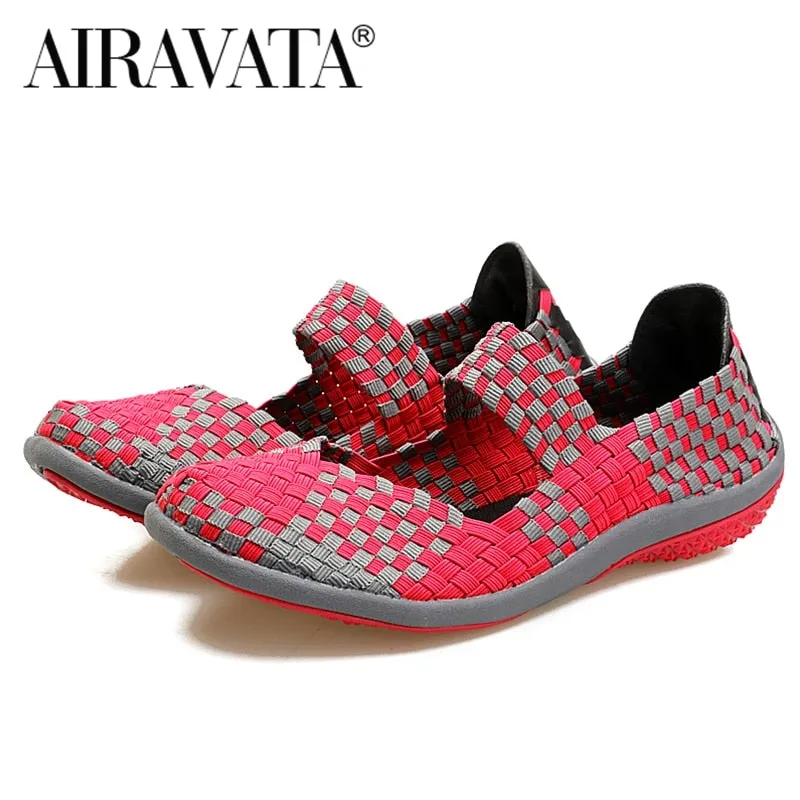 Women Walking Shoes Soft Comfortable Breathable Mother Sneakers