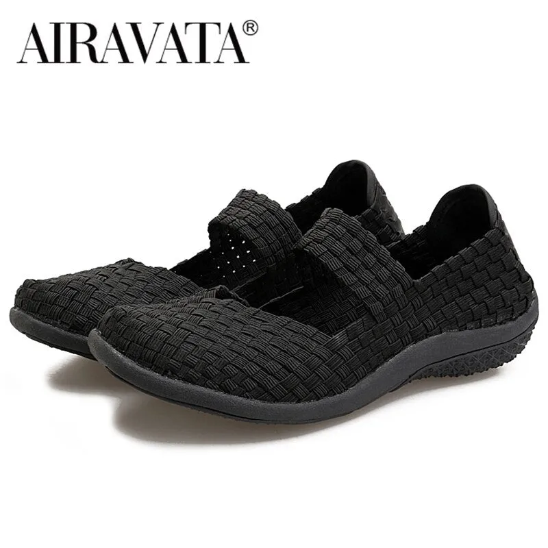Women Walking Shoes Soft Comfortable Breathable Mother Sneakers