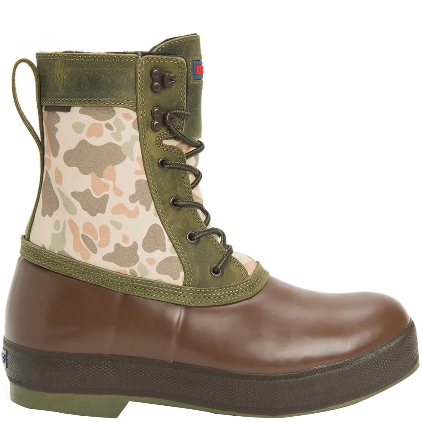 XTRATUF Men's 8 Inch Insulated Legacy Lace Up Boots LLM8DCAM